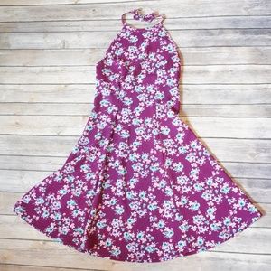 💥 $5 WHEN BUNDLE! sz M "SO" Burgundy halter dress